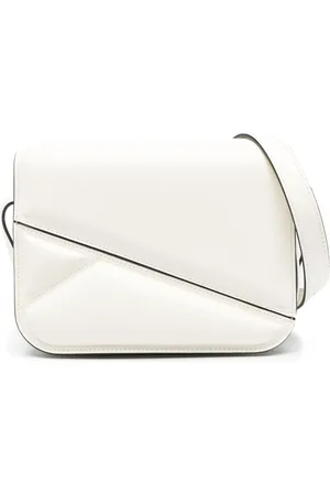 Wandler Borsa a spalla Trunk media in pelle