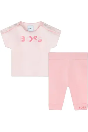 HUGO BOSS Set top e leggings con stampa