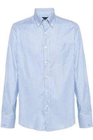 Paul & Shark Camicia a righe con ricamo