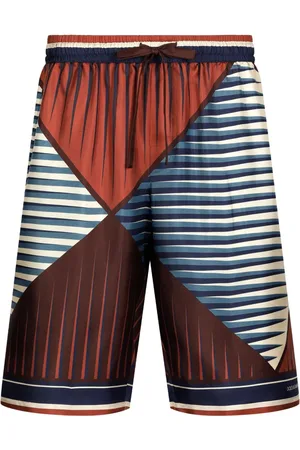 Dolce & Gabbana Shorts con stampa geometrica