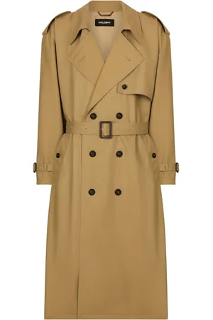 Dolce & Gabbana Cappotto doppiopetto con cintura