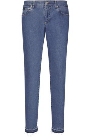 Dolce & Gabbana Jeans slim con applicazione
