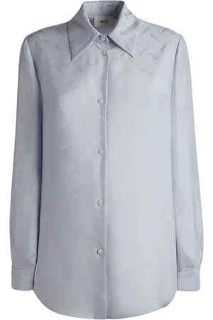 Bally Camicia con effetto jacquard
