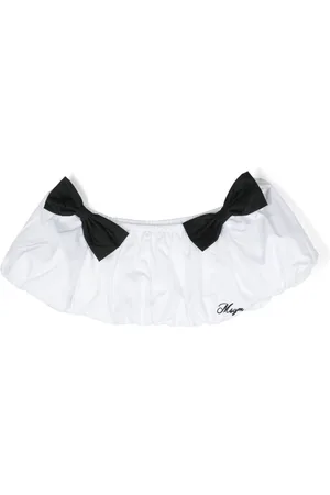Msgm Top corto con fiocco