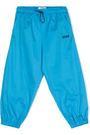 Msgm Pantaloni sportivi con ricamo