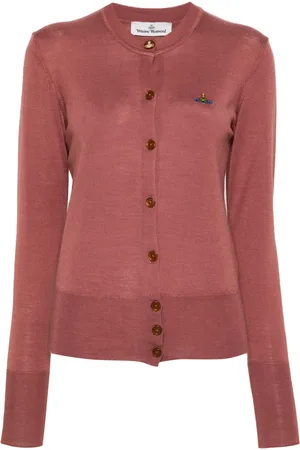 Vivienne Westwood Cardigan con ricamo Orb