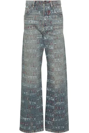 Lanvin Jeans con stampa x Future
