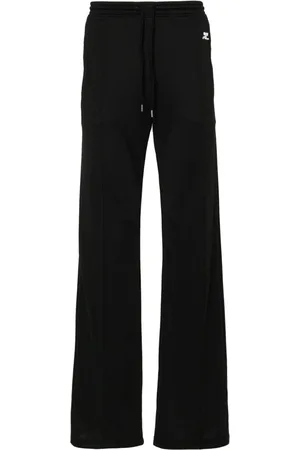 Courrèges Pantaloni sportivi con applicazione