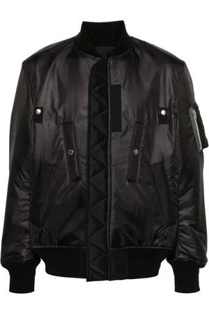 SACAI Giacca imbottita con bordo a coste