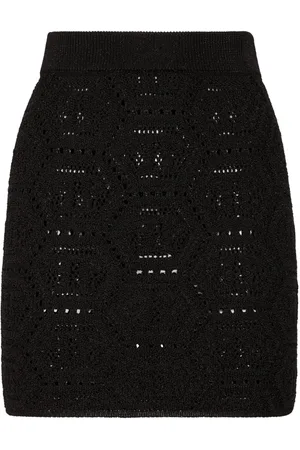 Philipp Plein Minigonna con monogramma
