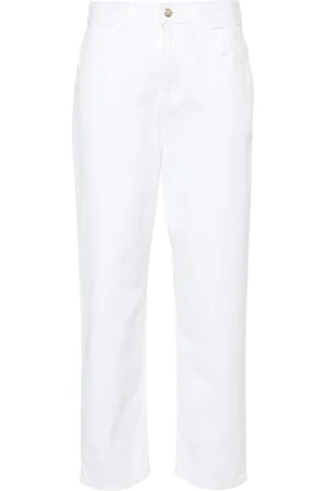 Moncler Jeans crop a vita alta
