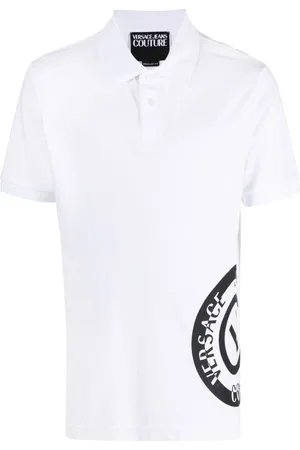 VERSACE Polo con stampa