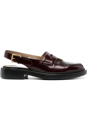 Thom Browne Mocassini in pelle con cinturino posteriore