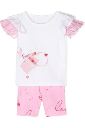 Lapin House Set top e shorts con stampa