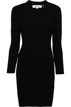 Diane von Furstenberg Abito Vermoique midi a coste