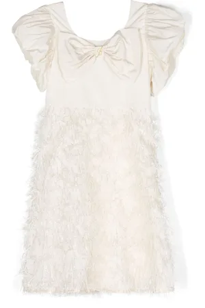 MISS BLUMARINE Abito svasato con fiocco