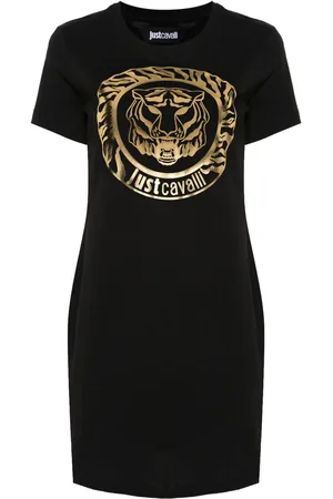 Roberto Cavalli Abito modello T-shirt con stampa
