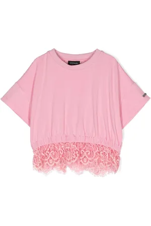 MONNALISA T-shirt con inserti