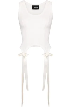 Simone Rocha Canotta Easy Bow Tails