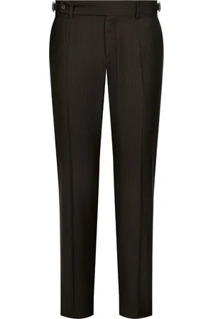 Dolce & Gabbana Pantaloni affusolati gessati