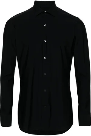 Tintoria Mattei Camicia con colletto ampio