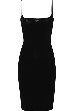 Dsquared2 Abito corto con placca logo