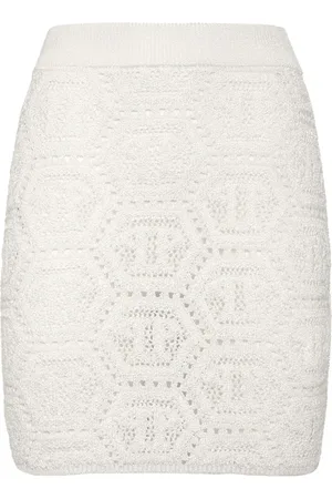 Philipp Plein Minigonna con monogramma