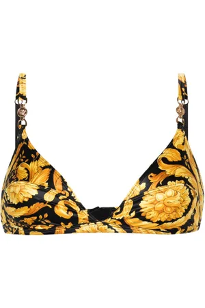 VERSACE Reggiseno con stampa Barocco e motivo Medusa