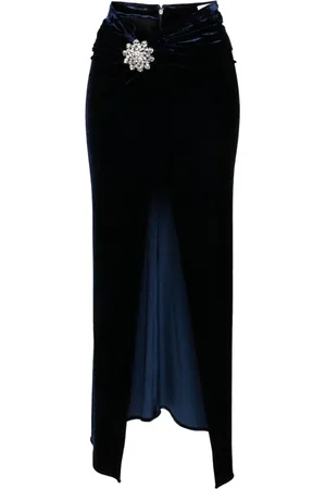 Paco rabanne Gonna midi con strass