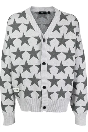 FIVE CM Cardigan con intarsi