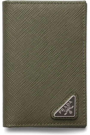 Prada Portafoglio con placca logo