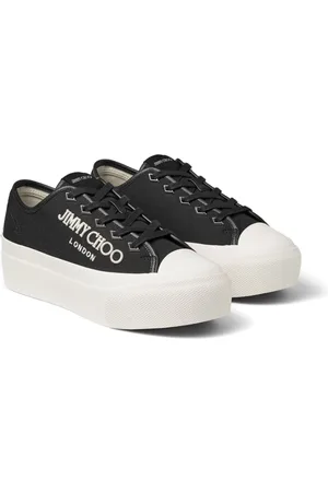 Jimmy Choo Sneakers Palma Maxi/F con suola rialzata