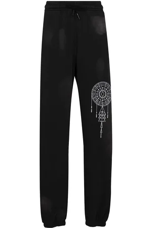 MARCELO BURLON Pantaloni sportivi Dreamcatcher con stampa