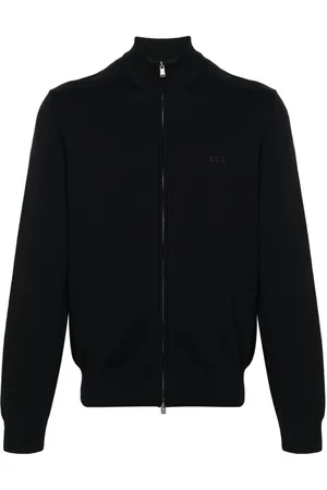 HUGO BOSS Cardigan a collo alto