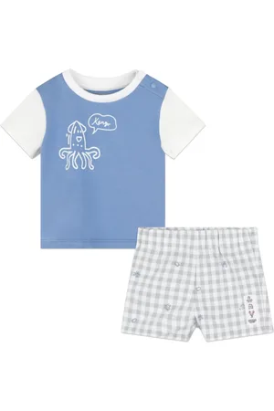 Kenzo Set shorts con stampa grafica