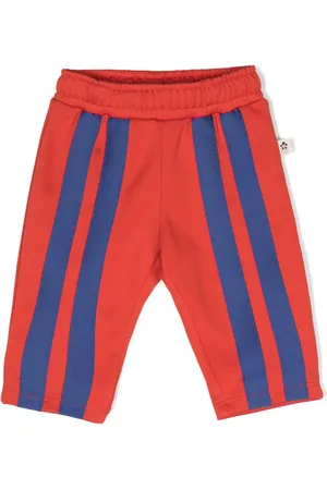 Mini Rodini Pantaloni sportivi con dettaglio a righe