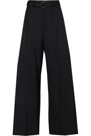 SACAI Pantaloni a vita alta