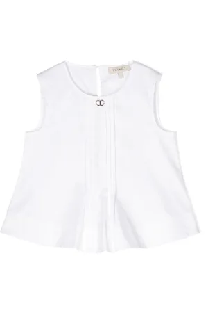 Twin-Set Top con placca logo