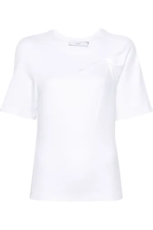IRO T-shirt Umae con pieghe