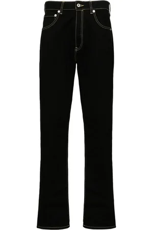 Kenzo Jeans Drawn Varsity dritti