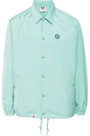 A Bathing Ape Giacca-camicia con applicazione