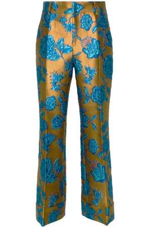 La DoubleJ Pantaloni sartoriali Hendrix effetto jacquard