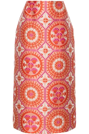 La DoubleJ Gonna a matita jacquard