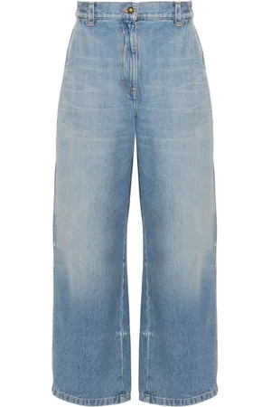 Palm Angels Jeans a gamba ampia