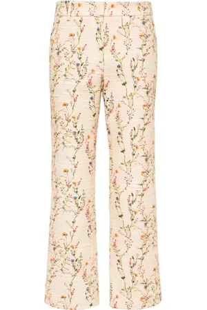 La DoubleJ Pantaloni dritti a fiori 24/7