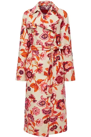 La DoubleJ Trench a fiori