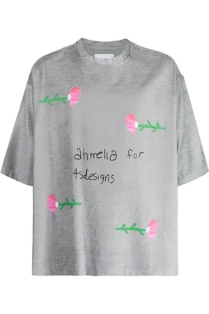 4SDESIGNS T-shirt con stampa