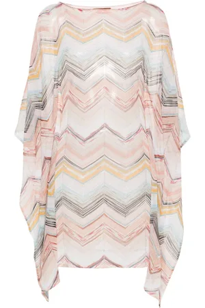 Missoni Caftano con motivo a zigzag