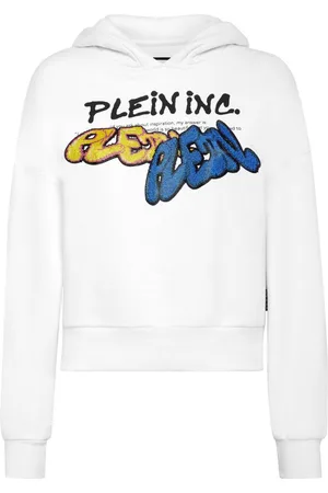 Philipp Plein Felpa con stampa Bombing Graffiti