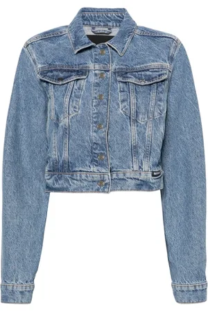 ROTATE Giacca denim con applicazione